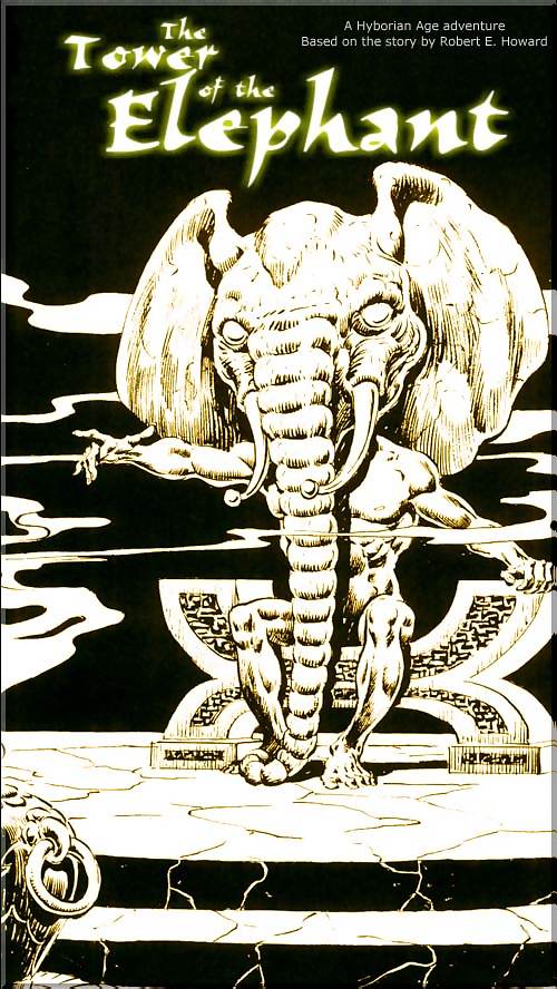 The Tower of the Elephant Cover Illustration