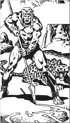 Ajaga, the Beast-King of Abombi
