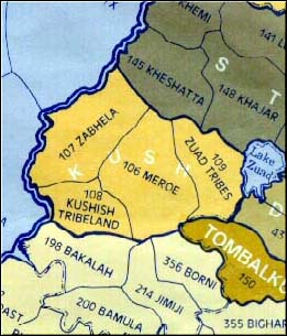 The provinces of Kush