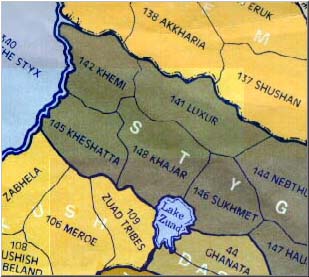 The provinces of Stygia
