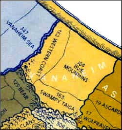 The provinces of Vanaheim